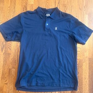 Psycho Bunny Black Polo size 8